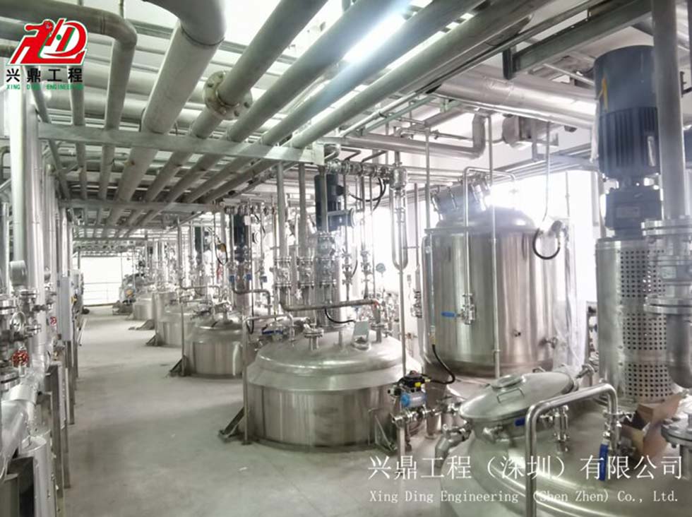 桂林華信制藥有限公司4#樓原料藥車(chē)間施工總承包項(xiàng)目